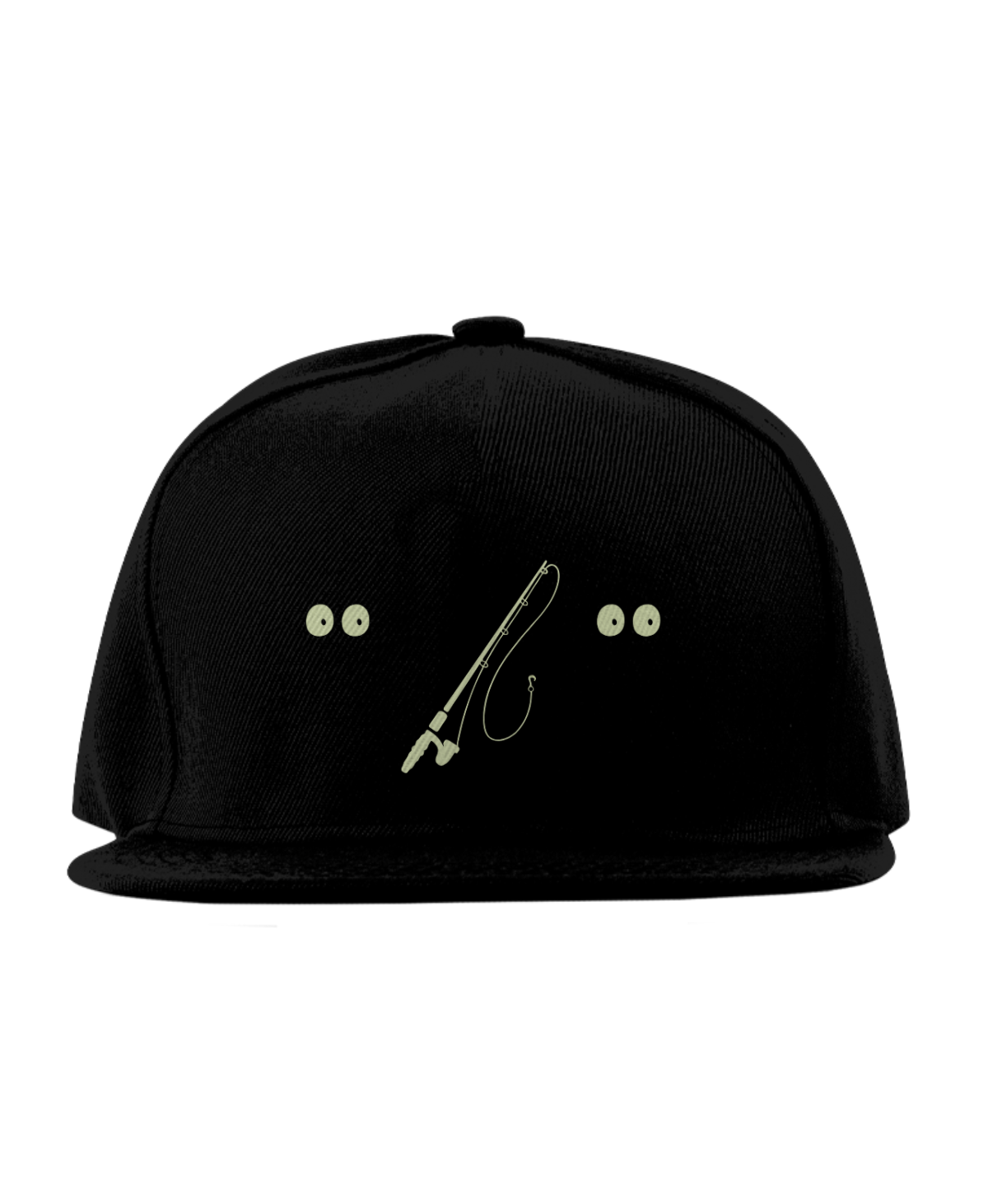 Boné Unissex "Prefiro Pescar" com Tela Trucker – Preto, Branco ou Azul Marinho