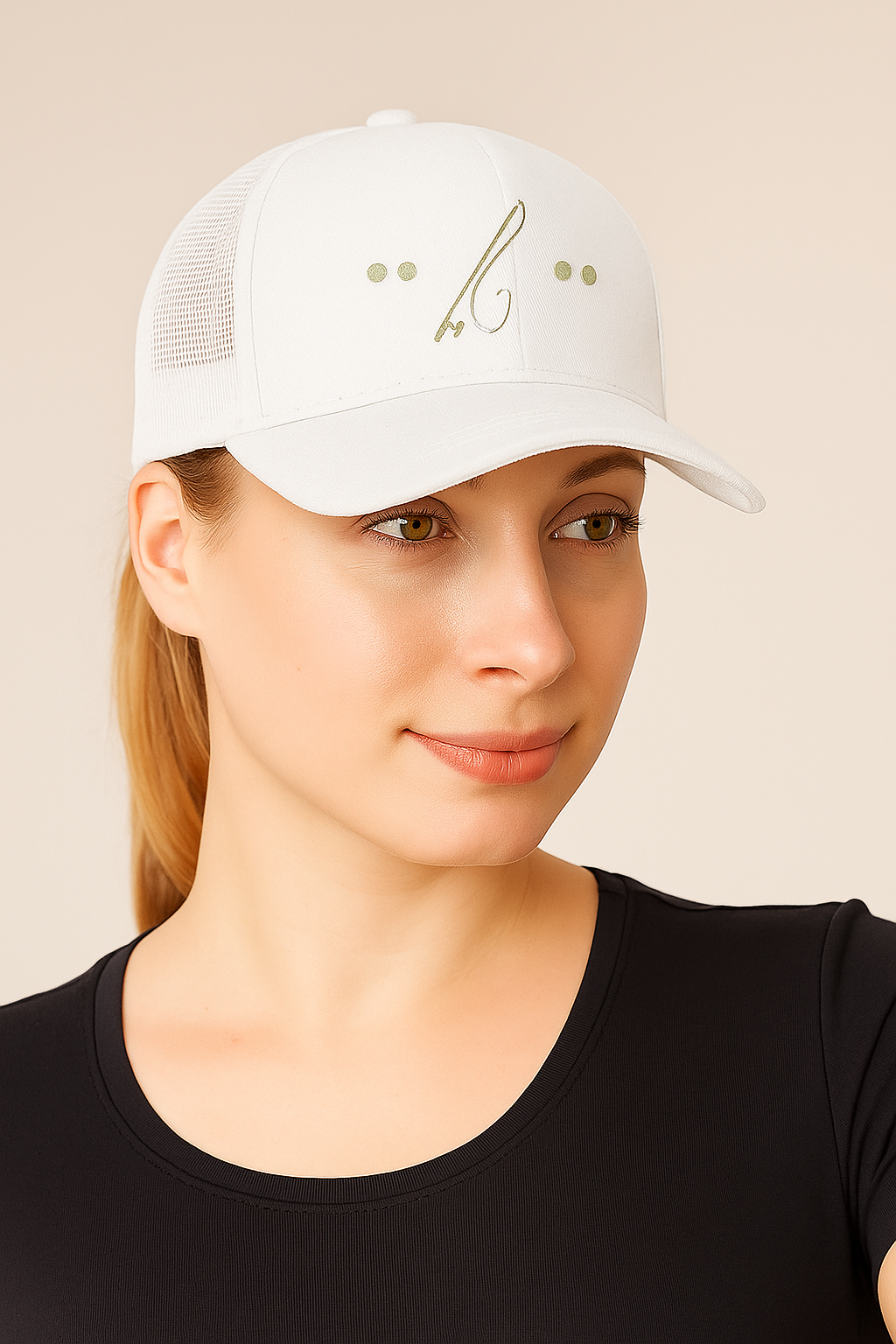 Boné Unissex "Prefiro Pescar" com Tela Trucker – Preto, Branco ou Azul Marinho